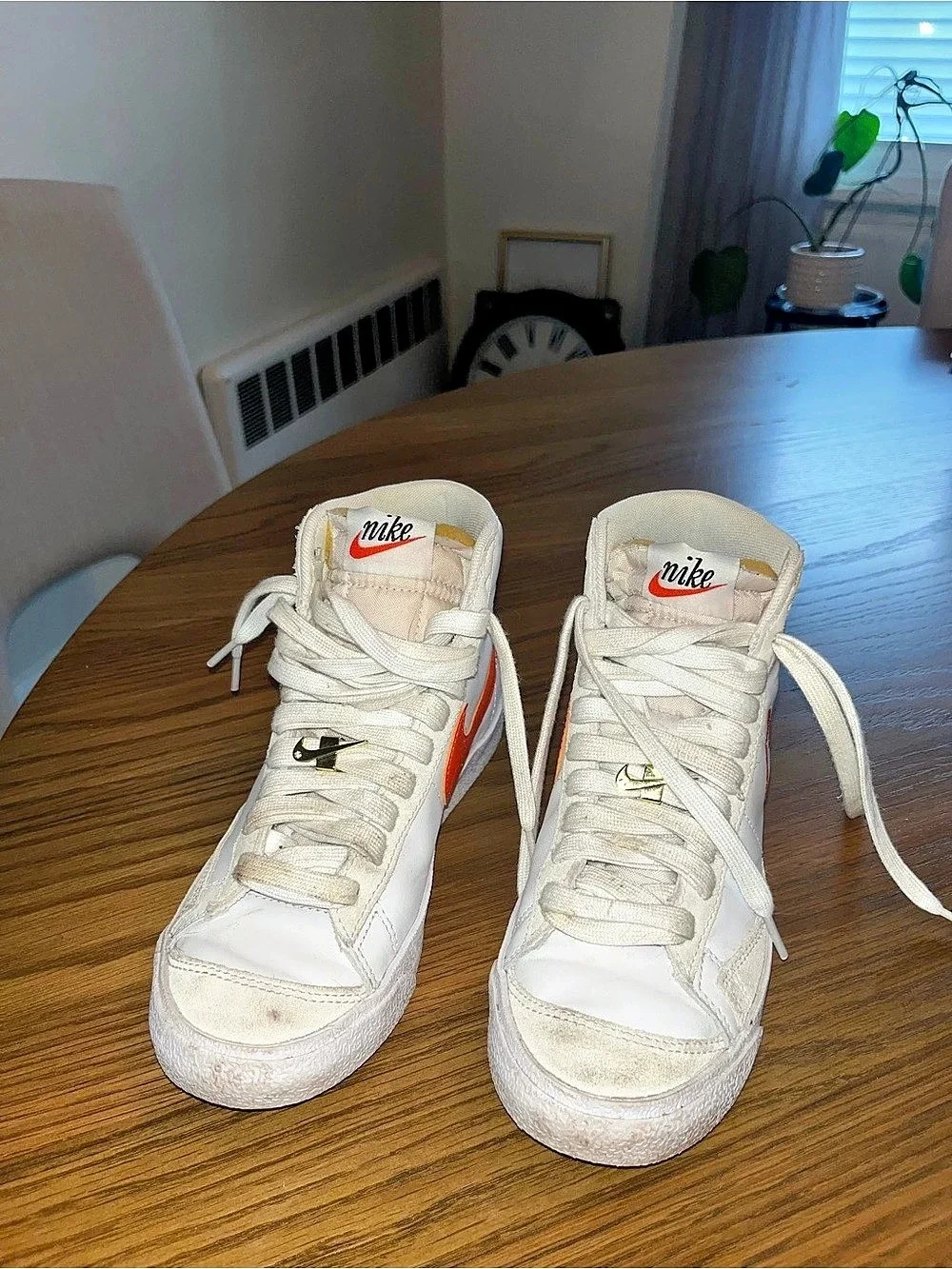 Nike Blazer Mid '77 SE 'First Use' Sneakers White & Orange